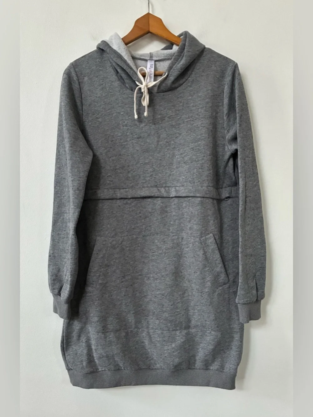 Latched Mama Hoodie Sweatshirt Nursing Dress - Picture 8 of 15